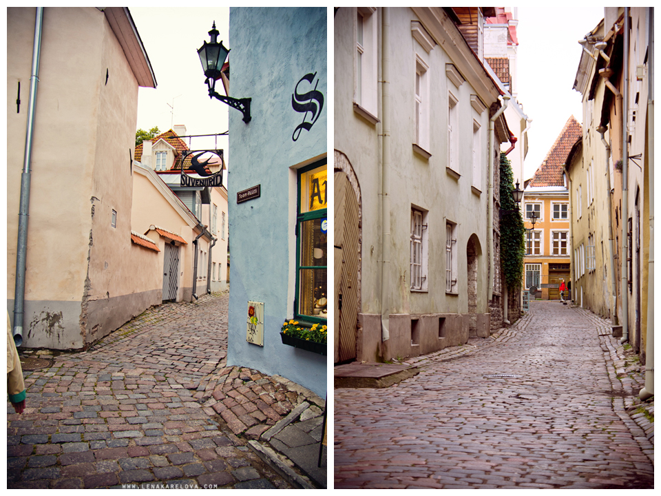 Amazing city of Tallinn in the North of Estonia