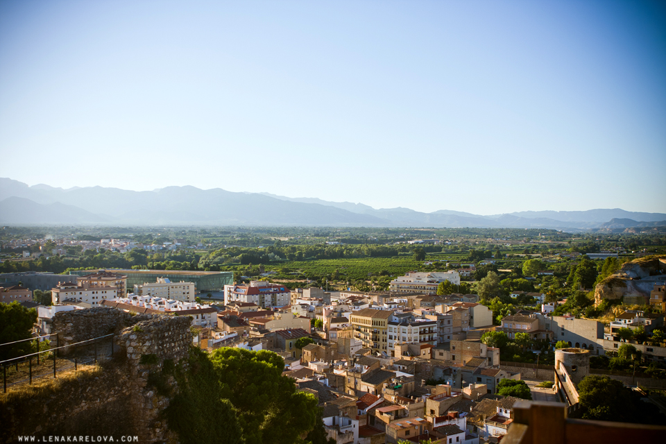Preciosas vistas desde el castillo de Tortosa - Lena Karelova fotografía