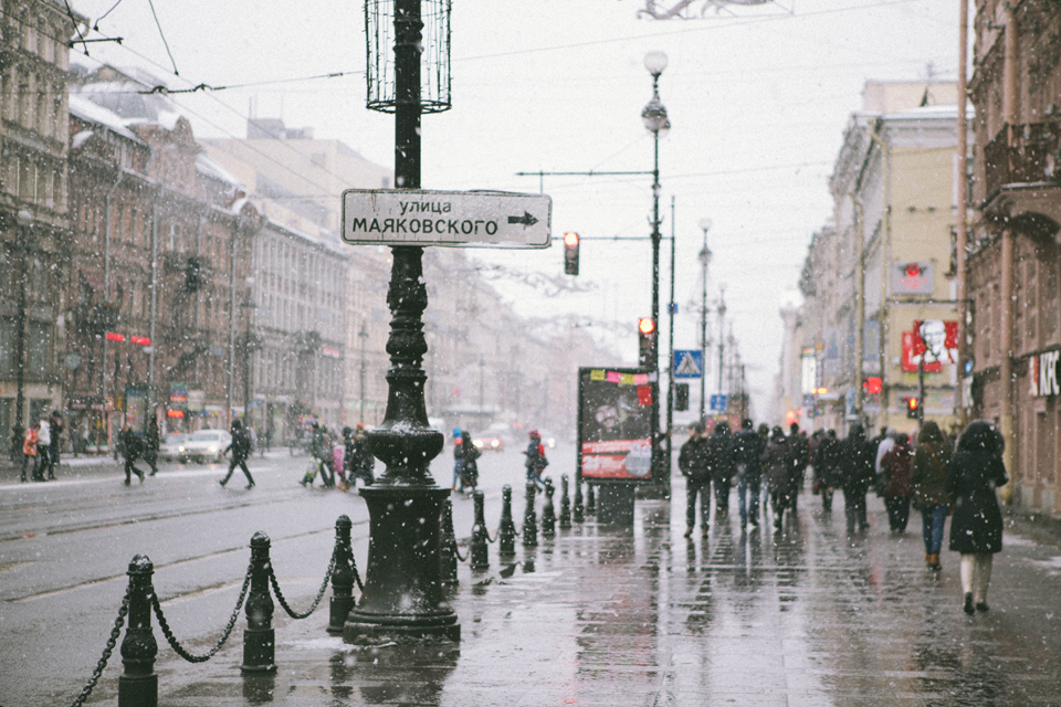 5 razones para viajar a San Petersburgo en invierno. Nevskiy Prospekt