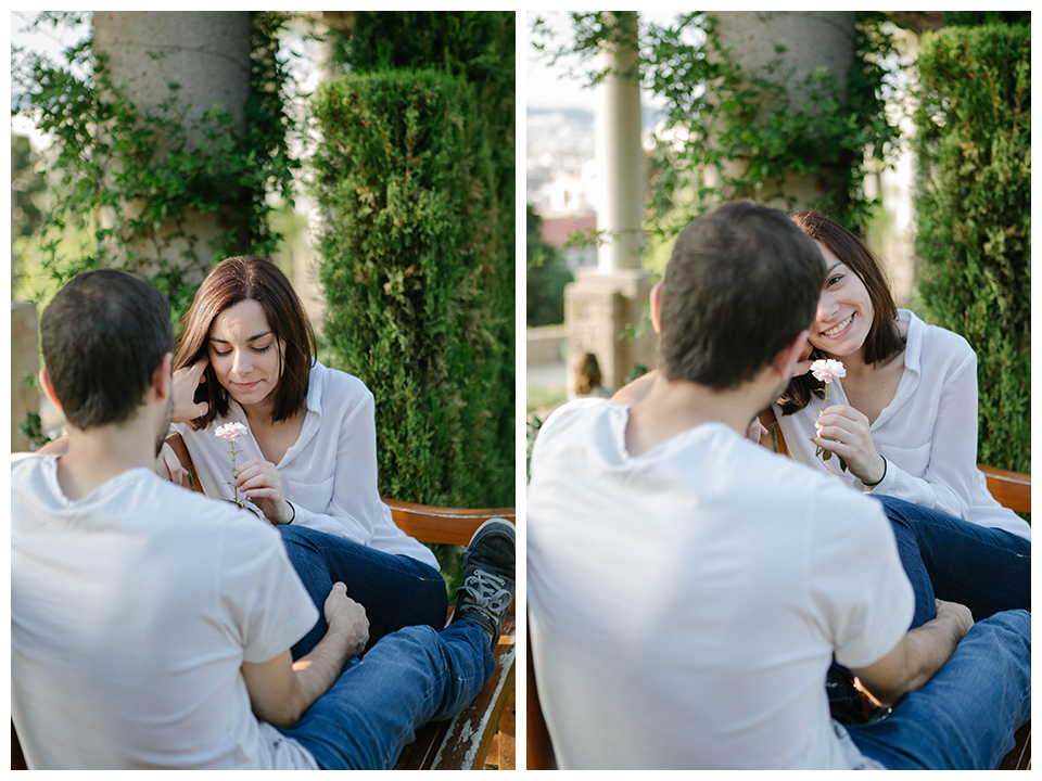 Engagemement in Barcelona. Wedding photographer in Barcelona and Spain.