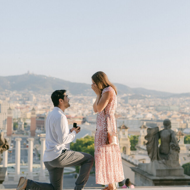 A Picture Perfect Proposal in Barcelona: Jeremy & Megan's Story